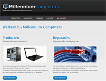 Tablet Screenshot of millenniumcomputers.nl